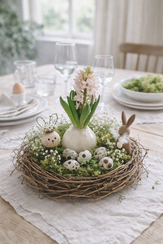 Reben Nest / Pflanzschale natural Durchmesser 25cm