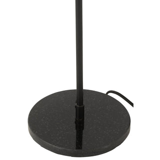 Nachtlampe aus Metall in Schwarz – Mystische Design-Tischlampe von J-Line (56 cm)
