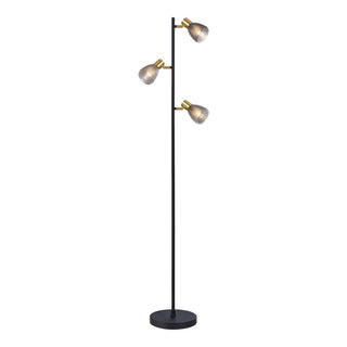 3er Spot Stehleuchte "LINDITA" H: 150cm exkl. Leuchtmittel