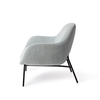 Jesper Home Loungesessel aus Stoff – moderner Design Sessel in Grau, Beige & Flieder