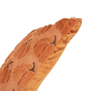 Dekokissen Kürbis Orange 45 × 45 cm – Clayre & Eef