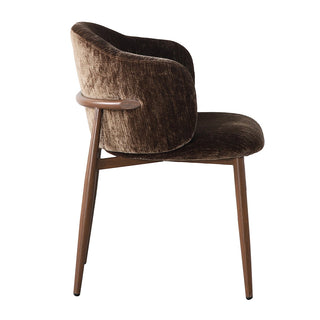 Pole to Pole Osaka Chair Braun – moderner Japandi Esszimmersessel (2er-Set)
