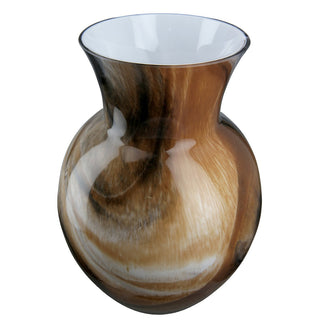 GILDE HANDWERK Glasvase – Stilvolle Eleganz für jede Einrichtung (H 26 cm)