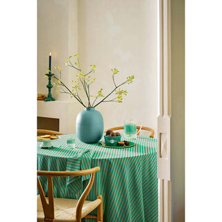 Pip Studio Metallvase – Handgefertigte Vase aus Eisen in stilvollem Design (Grün/Blau/Rot) 32cm