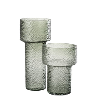 Große Glasvase Grün 45 cm – Moderne Bodenvase Betty von J-Line