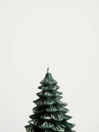 Dekorative Kerze | Holzhandwerk | Weihnachtsbaum | 175 g