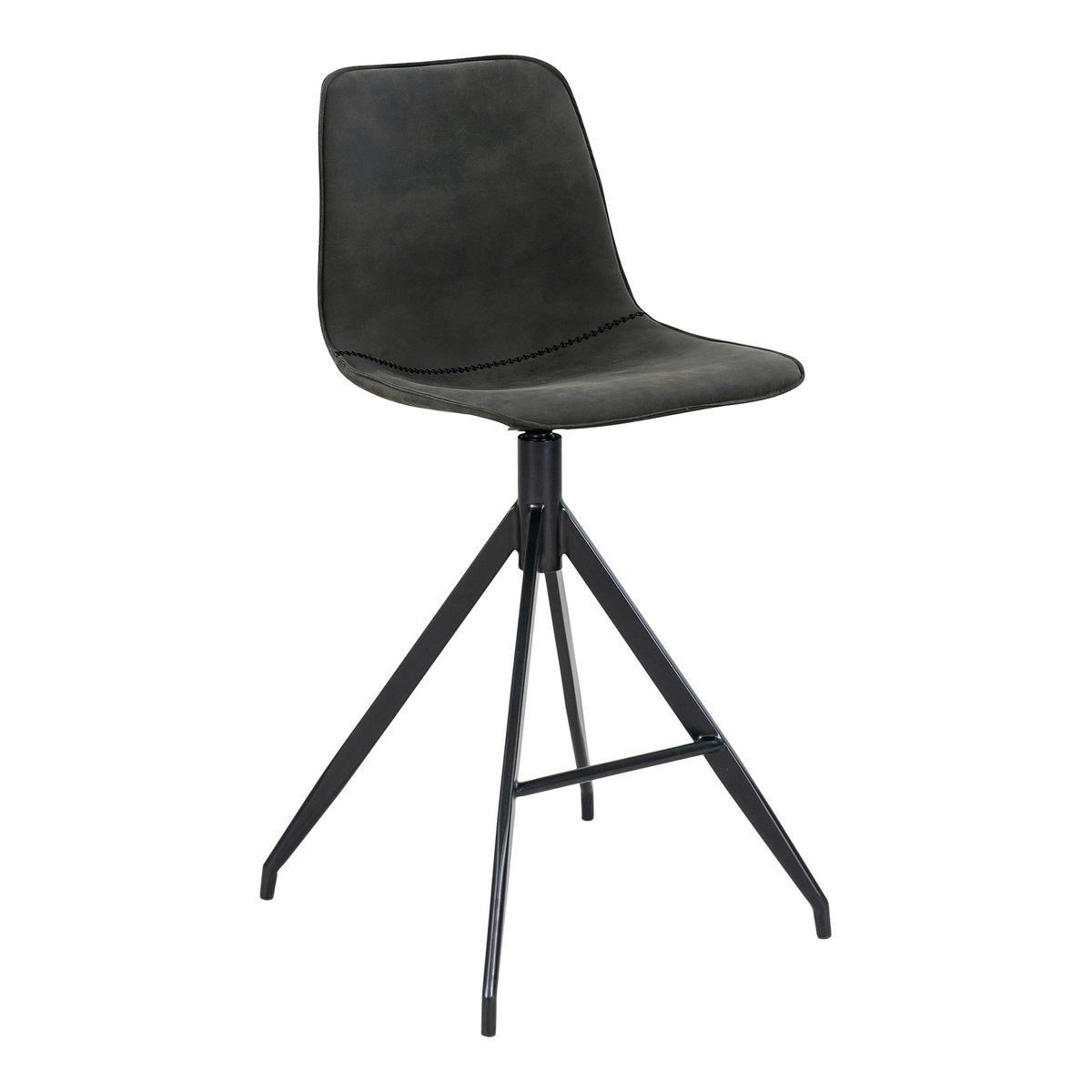 Monaco Counter Chair – Grau – 2er-Set