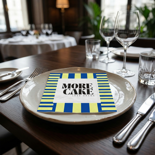 Papierservietten „More Cake“ FSC – 3-lagig – 33×33 cm (20 St.)