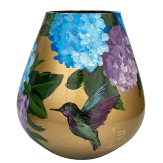 Tasman birds and flowers Ø26 x H28 cm