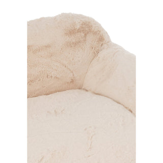 J-Line Sofa Cutie Creme Large – Modernes Design-Sofa in Creme/Beige mit zeitloser Eleganz