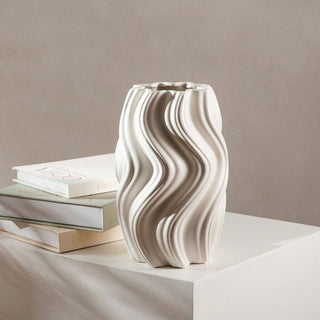 Vase | SALANA | weiß
