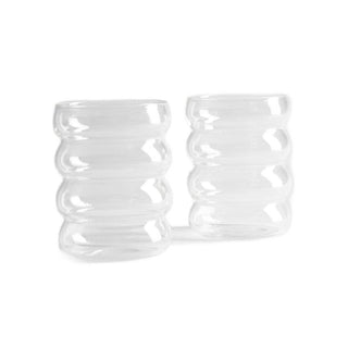 Gläser-Set | BUBBLY | transparent, 2 Stück | 0,36 l