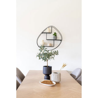 Blumentopf aus Keramik & Beton – Grau Ø14,5 cm – Skandinavisches Design von House Nordic