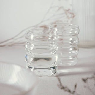 Gläser-Set | BUBBLY | transparent, 2 Stück | 0,36 l