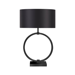 Ringlampe Schwarz L