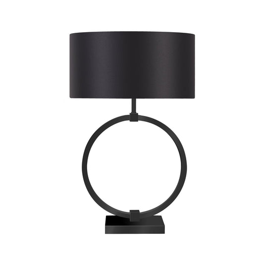 Ringlampe Schwarz L