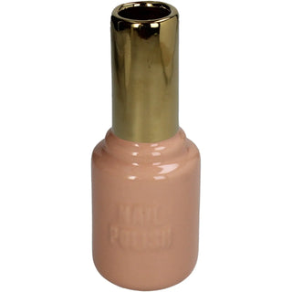 Vase Nail Polish Rosa – Nagellackflaschen-Vase aus Steingut