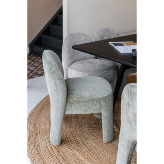 Polsterstuhl Jesper Home – Esszimmerstuhl mit Polyesterbezug in Serpentine & Limestone