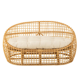J-Line Rattan Sitzmöbel Braun – Design Lounge Sitz aus Rattan | Stilvoll & Komfortabel