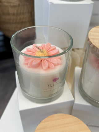 Duftkerze „Pink Poem“ – Sojawachs mit Black-Opium-Duft