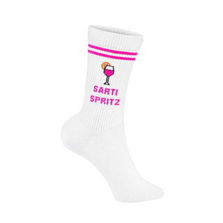 Sarti Spritz Socken – Lustige Statement Socken für Spritz Fans | Geschenkidee Sommerdrink