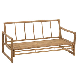 J-Line Rattan Lounge Sitz Braun – Elegantes Design-Sitzmöbel aus Rattan für stilvolles Wohnen