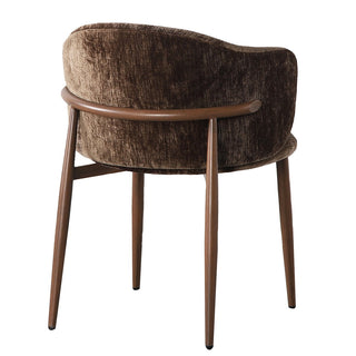 Pole to Pole Osaka Chair Braun – moderner Japandi Esszimmersessel (2er-Set)