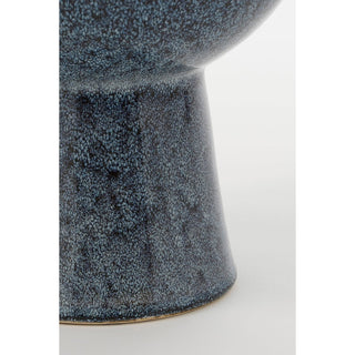 Mica Decorations – Helma Vase aus Keramik in Blau (H 38 x Ø 21,5 cm)