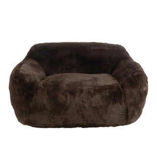 J-Line Sofa Cutie Braun Large – Modernes Design-Sofa in warmem Braun mit stilvollem Komfort