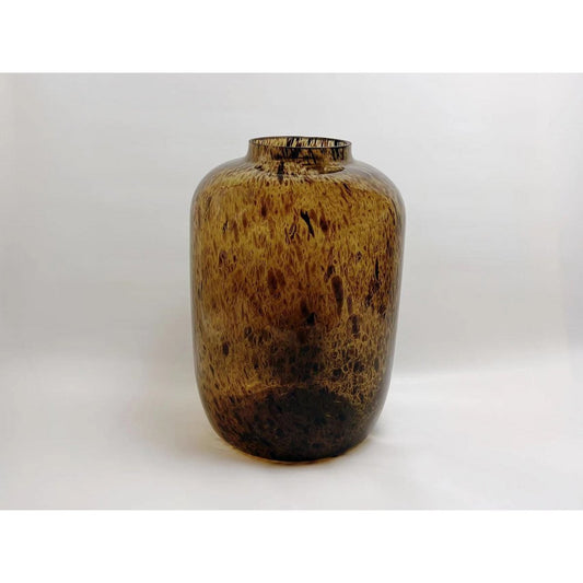 Cheetah Vase Brown Large