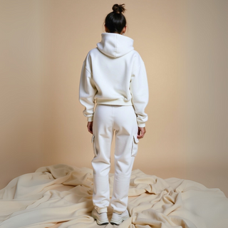 GOOD GIRL BAD HABITS Jogging Cargo-Hose – Lässige Cargo Pants mit Statement Print, Gummibund & verstellbarem Saum