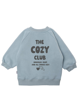 MINI Sweatshirt “Cozy Club” hellblau