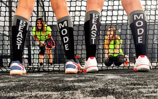 Beast Mode Sportsocken – Gepolsterte Fitness & Gym Socken aus Baumwolle