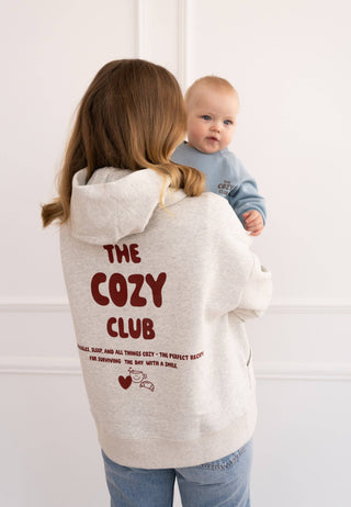 Erwachsenen Hoodie grau Cozy Club