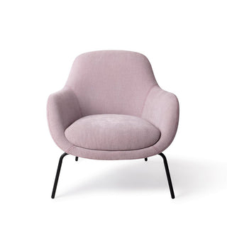 Jesper Home Loungesessel aus Stoff – moderner Design Sessel in Grau, Beige & Flieder
