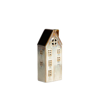LED-Deko | VILLAGE | hoch, grau | 10 × 7,4 × 14,6 cm
