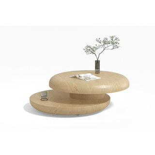 holz couchtisch zwei scheiben , zeitschrift vase , weißer hintergrund