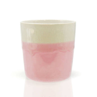 Stoneware Becher "Omilein" rosa