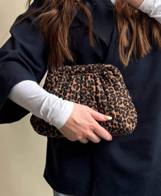 Leo Beauty Bag Nala – Gesteppte Kosmetiktasche im Leoparden-Look