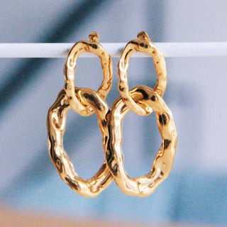 Ohrring Ketten Ringe gold