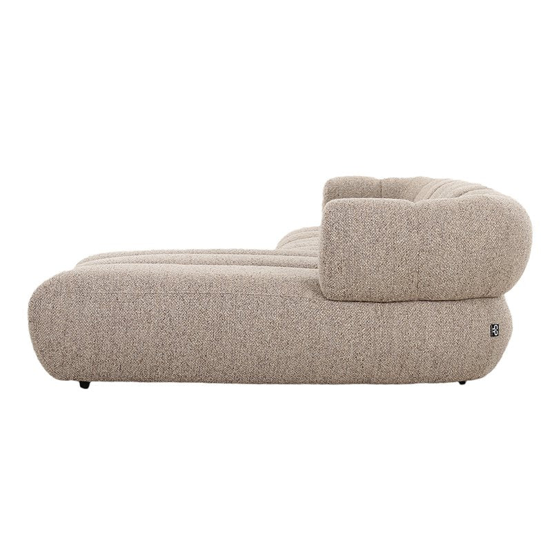 Sofa New York 4-Sitzer (rechte Lounge) Sand Boucle