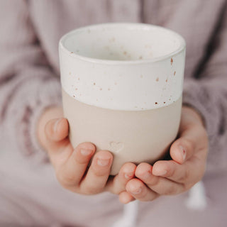 Eulenschnitt Kleiner Becher Herz