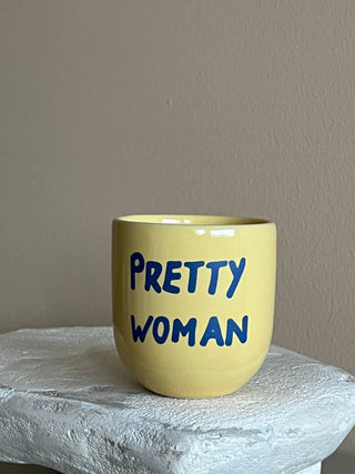 Keramik Becher “Pretty Woman”