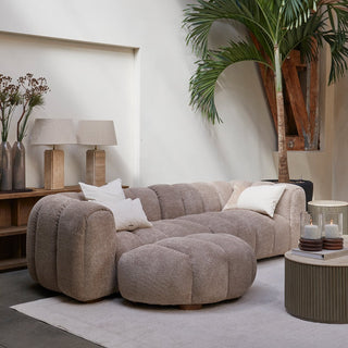 Vicenza Lounge Sofa 3.5 Sitzer Natural