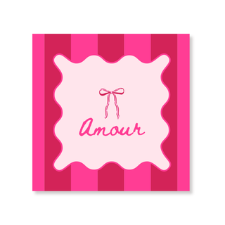 Papierservietten „Amour“ FSC – 3-lagig – 33 × 33 cm (20 St.)