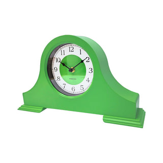 Housevitamin Manteluhr modern – zeitloses Design im Vintage-Stil 36 cm Grün - 36x8,5x20 cm