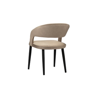 Pole to Pole Tusk Chair – Moderner Polsterstuhl mit Metallgestell (2er-Set)