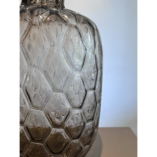 Wabenvase durchsichtig