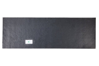 Fußmatte HOME mit Streifen 120 cm | Kokos Fußmatte Lang | Türmatte Eingang Schwarz Weiß