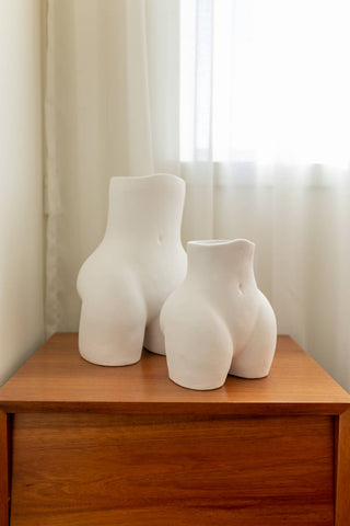 Nude Mini Vase aus Keramik